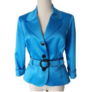 VintageβLe Chateau Turquoise Blazer - Size Small